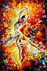 Leonid Afremov CANDLE FIRE